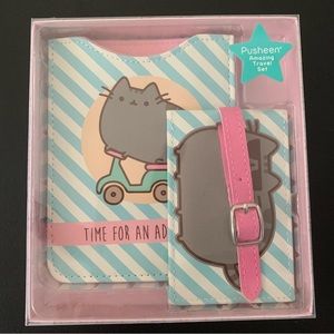 Pusheen Amazing Travel Set Passport Holder and Luggage Tag